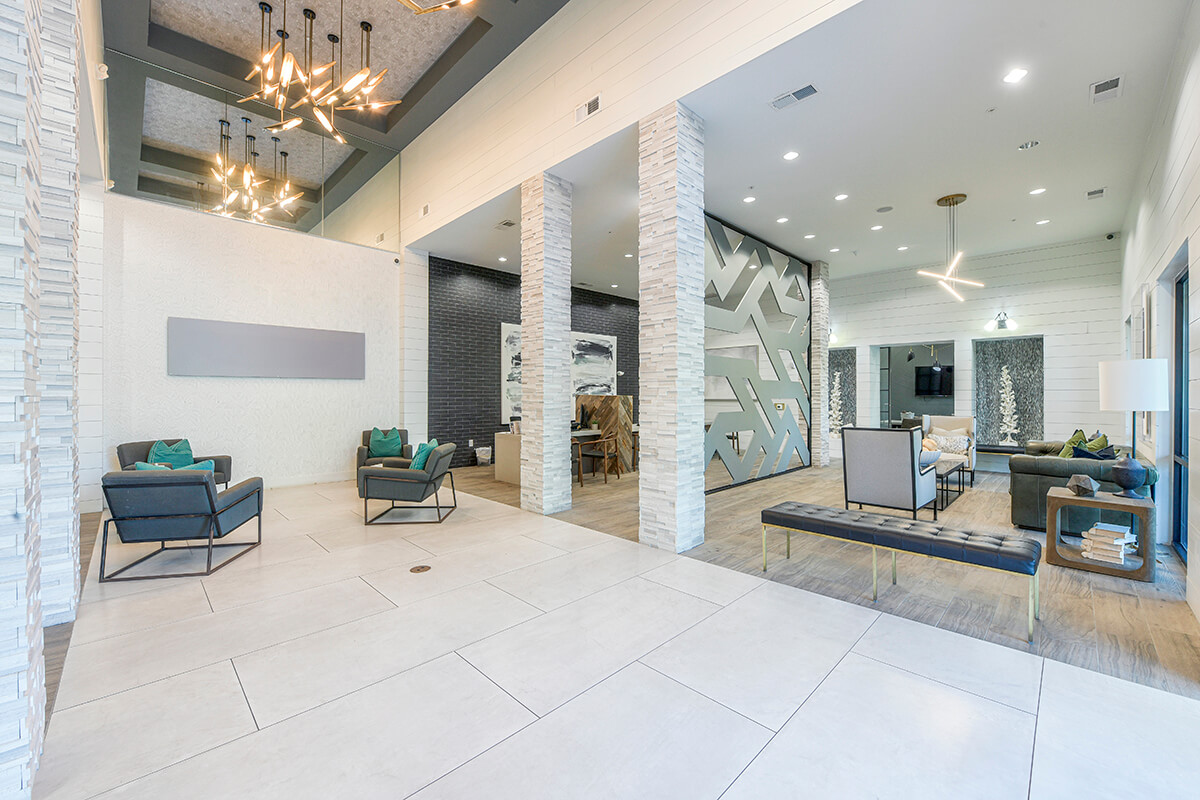 Home Office lobby and reception area — professional interiors